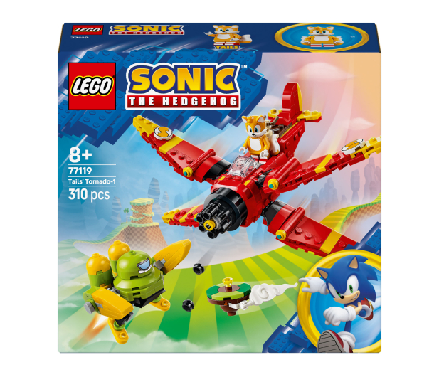 LEGO SONIC 77119 Tails i Tornado-1 - 1547423 - zdjęcie